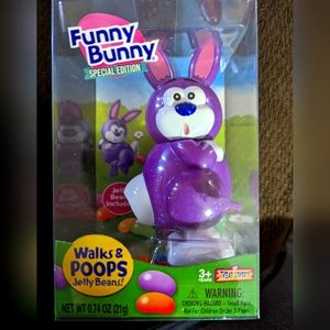 Purple Funny Bunny Pooping Candy Bunny